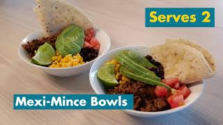 Dish Dash - Mexi Mince Bowls Recipe. LiveLighter®