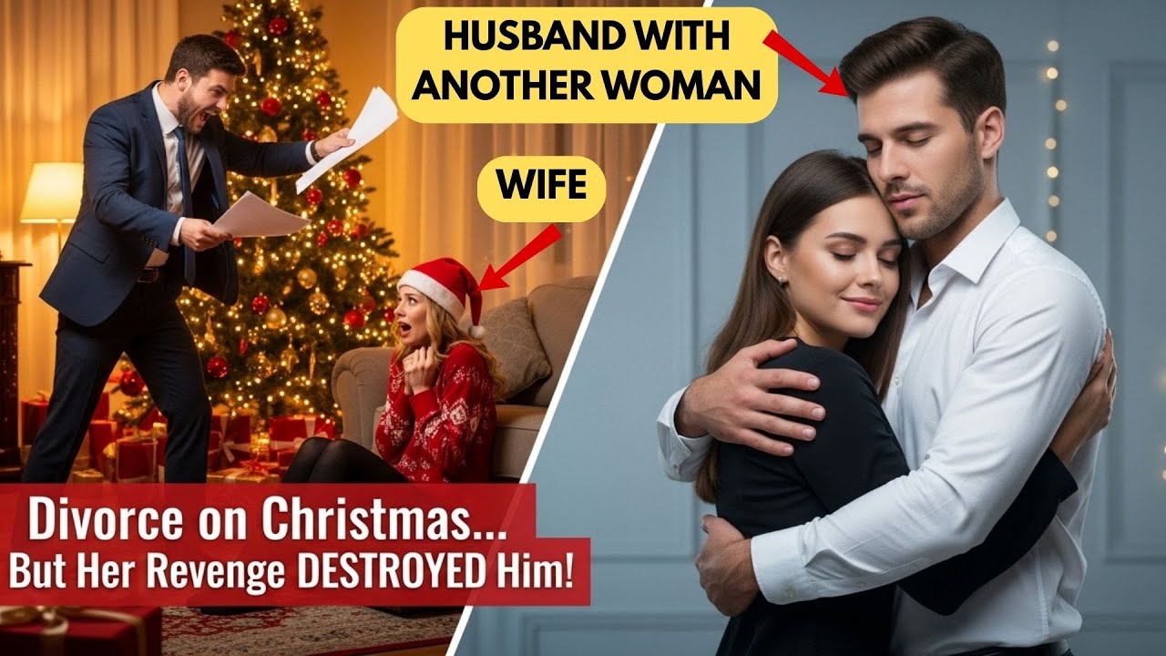 Husband Got Caught Cheating… Served Divorce Papers on Christmas Day