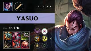 Yasuo Mid vs Irelia - KR Master Patch 26.12
