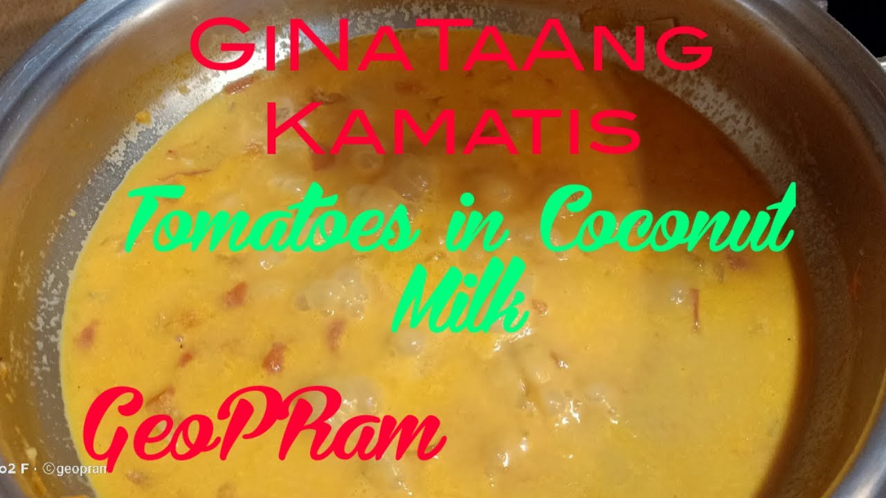 GiNaTaAnG KaMaTis 