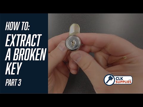 Broken Key Removal: Extract a Broken Key Using the The HPC-ES- 2000 Key Extractor