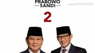 SALAM YANG DUA JARI ( PRABOWO SANDI )