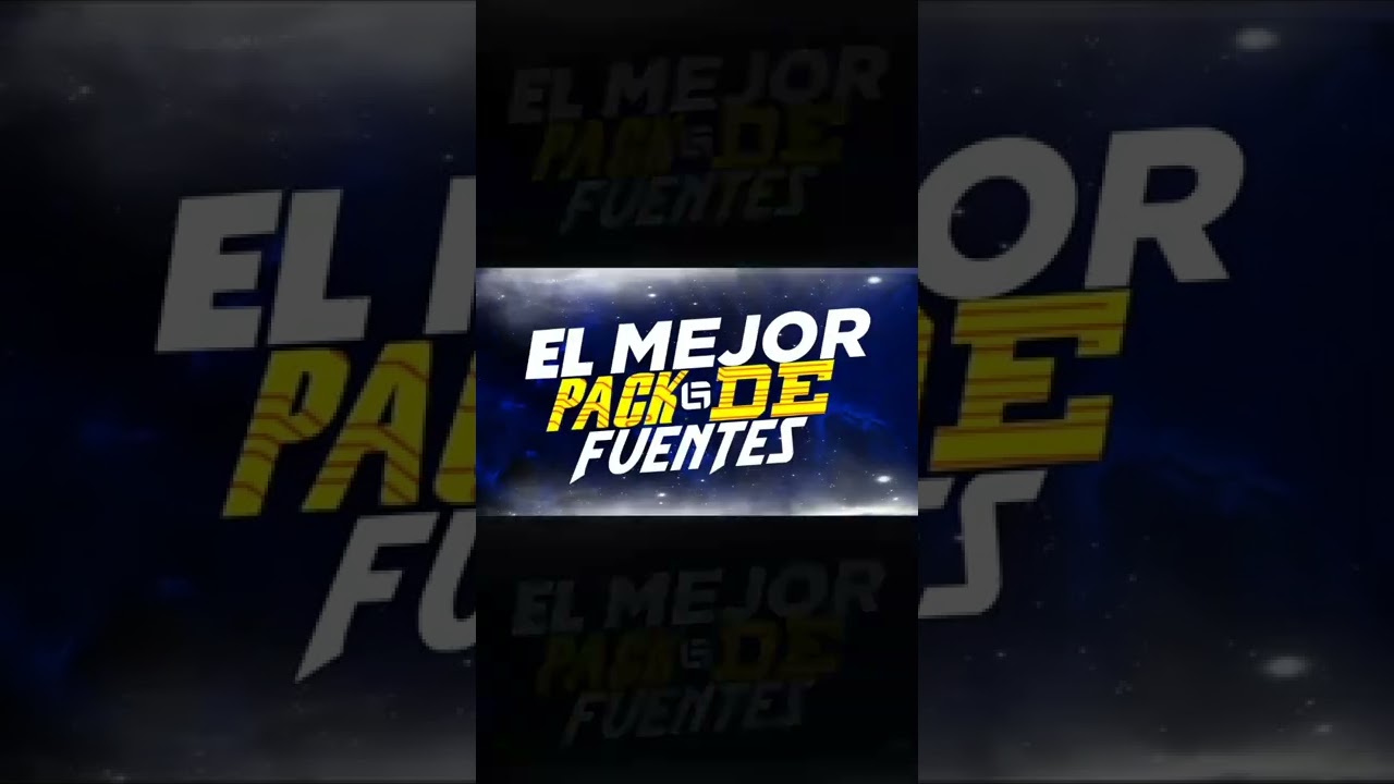 EL MEJOR PACK de FUENTES para DISEÑAR GRATIS! 