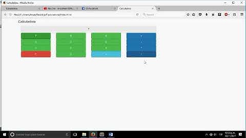 Calculadora con bootstrap y javascript