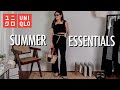 7 BEST SUMMER ESSENTIALS |  UNIQLO And SSENSE Sale
