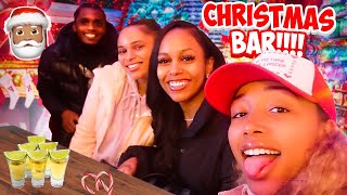 Went To A Christmas Bar With My Friends! Vlogmas Day🎄🤍