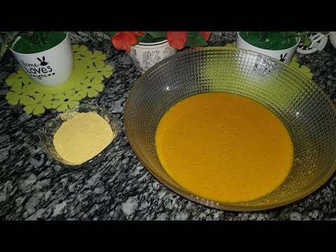 طريقة عمل العمبه مثل المحلات بمكونات ٣ ومواد بسيطه جدا