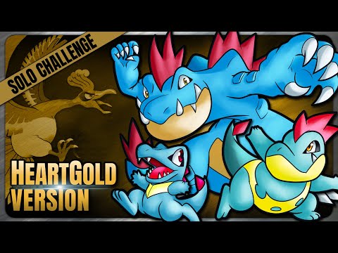 Feraligatr-line Solo Challenge - Pokemon HeartGold - YouTube