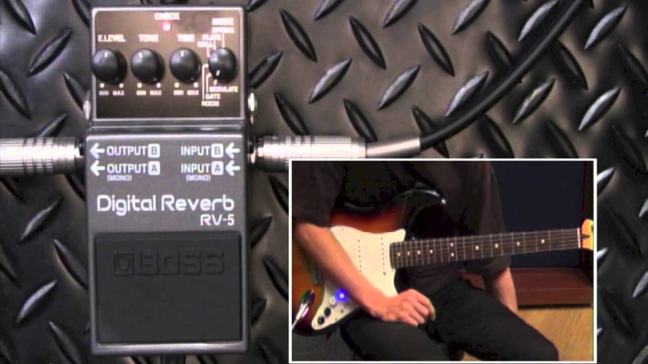 【試奏動画】BOSS RV-5 Digital Reverb【BOSS COMPACT PEDAL 100th ANNIVERSARY!!】