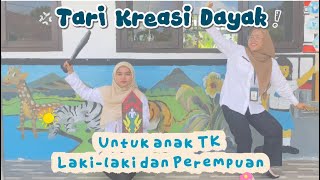 Download lagu Tari Kreasi Dayak anak TK ( perempuan dan laki-laki )