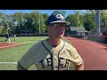 GT BSB - head coach James Ramsey postgame at Boston College, game 3 - May 16, 2026