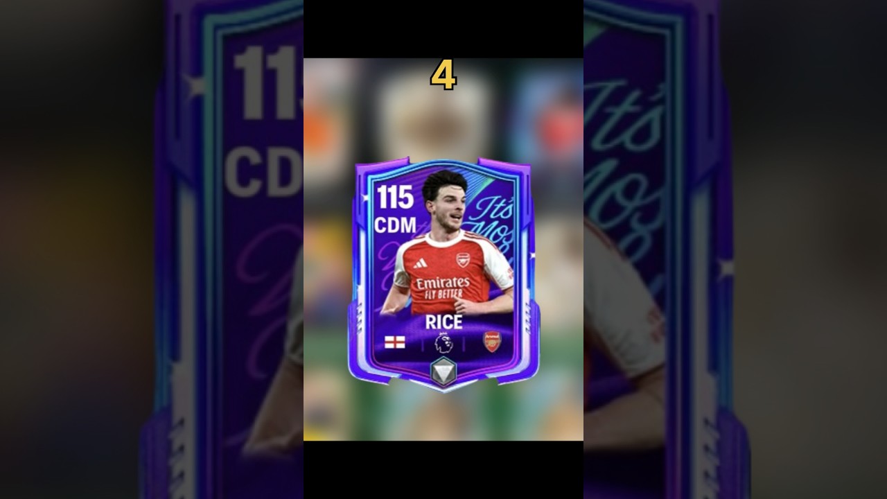 Top 10 BEST CDM in FC Mobile 🧱 | Midfield Destroyers 
