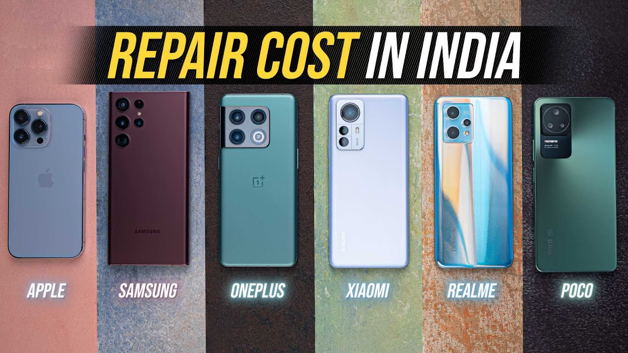 ⁣The Repair Cost of Smartphones in India: A Reality Check!