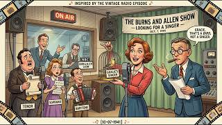 The Burns and Allen Show (1941) | Looking for a Singer | Classic Old Time Radio Comedy