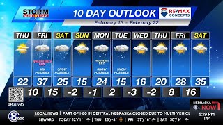 Wednesday Evening KLKN Forecast - February 12, 2025