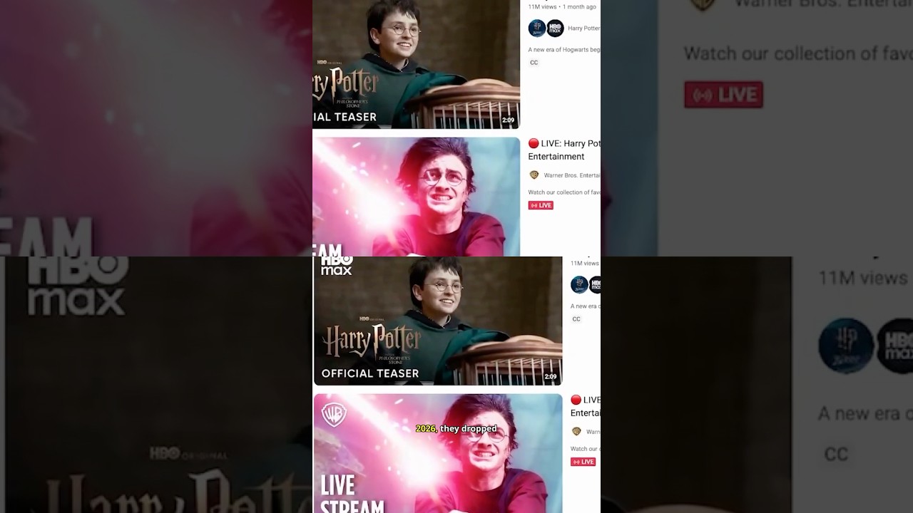 What the Harry Potter Reboot Says About Modern Entertainment #analysis #hollywood