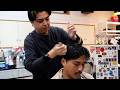 ASMR: A relaxing treatment at "BARBER'S HOSOBUCHI," a barbershop with 103 years of history
