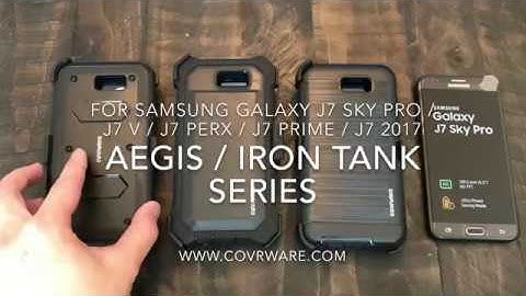 Samsung Galaxy J7 Sky Pro / J7 Prime / J7 V, [AEGIS/IRON TANK/Ranger Pro] COVRWARE Holster Case