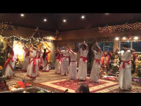 Mahishasura mardini group dancing (2015 Chaitra Navaratri)