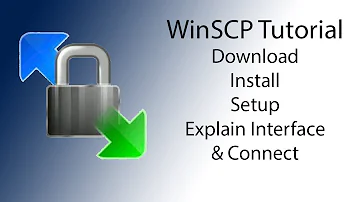 Como usar o programa WinSCP?