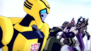 Blitzwing vs Autobots FULL FIGHT | TFA season 2 episode 11
