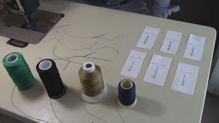 Threads&Needles for a Pfaff1245 - Upholstery Basics