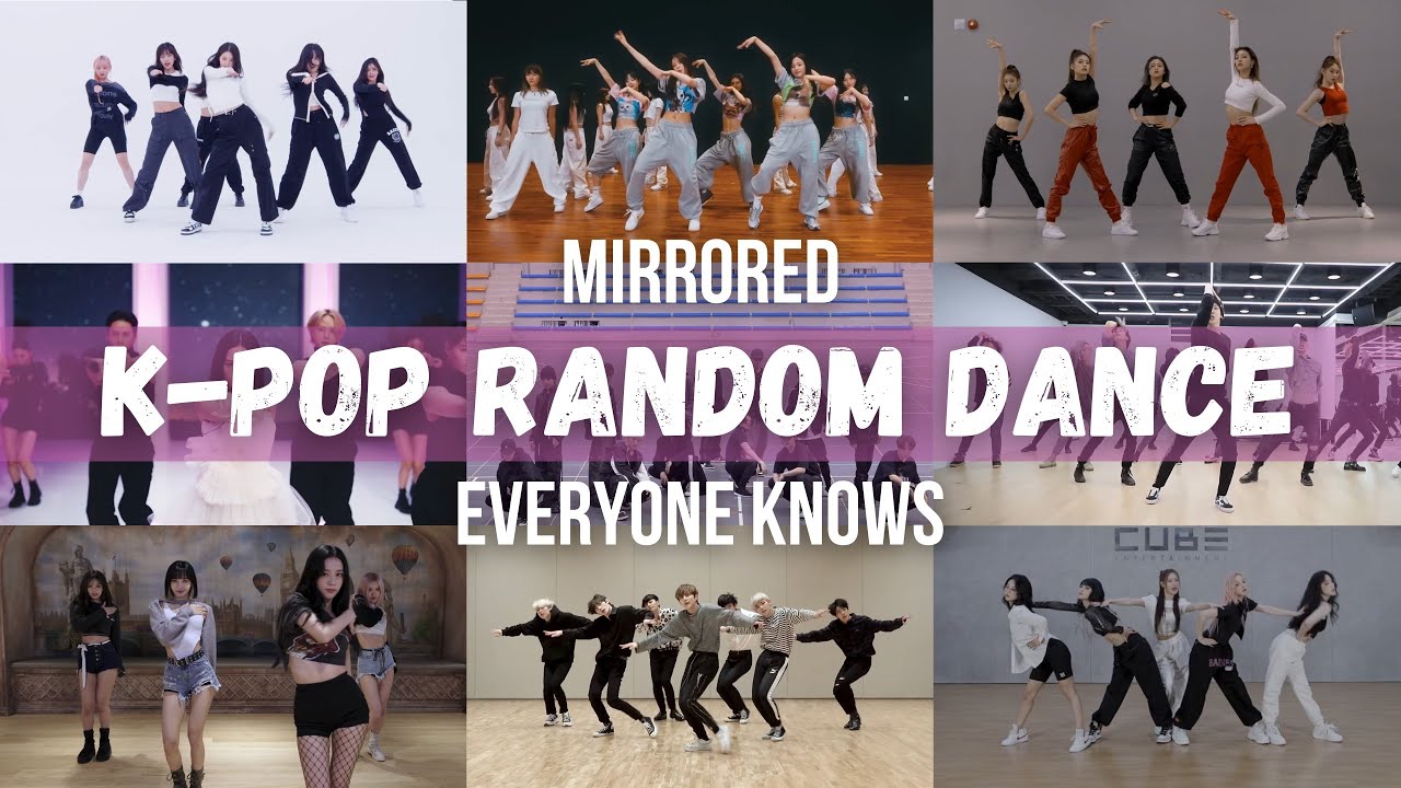 [MIRRORED] K-POP RANDOM DANCE CHALLENGE || Everyone knows - YouTube