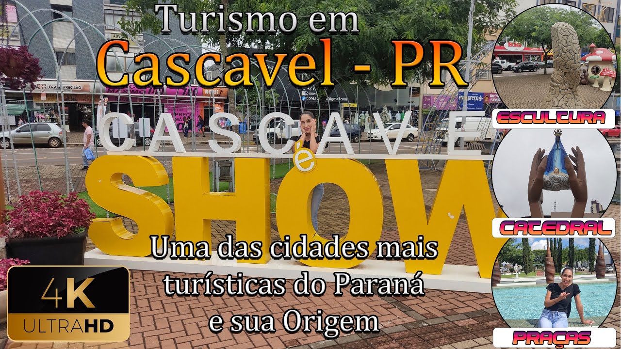 Uma das Cidades Mais Turísticas Oeste do Paraná e Sua Origem | Cascavel-PR | É Tempo de Viajar【4K】