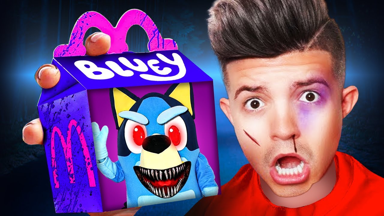 6 YouTubers Who ORDERED CURSED BLUEY HEELER HAPPY MEAL AT 3AM
