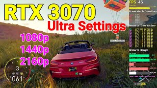 The Crew Motorfest | RTX 3070 | Ultra Settings | 1080p/1440p/2160p | Performance Test