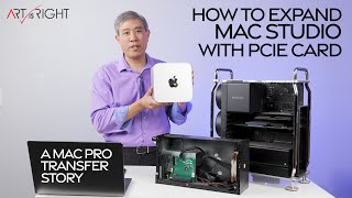 How to use PCIe Card inside an eGPU case with Mac Studio  A Mac Pro Transition Story!