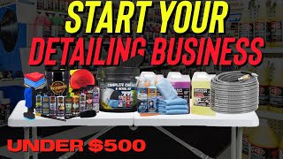 How To Start a Detailing Business With Only $500 (Walmart Edition)