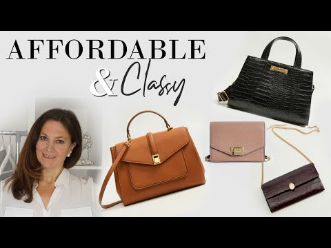 8 AFFORDABLE Classy bags that will make ANY outfit look expensive | Fashion Over 40