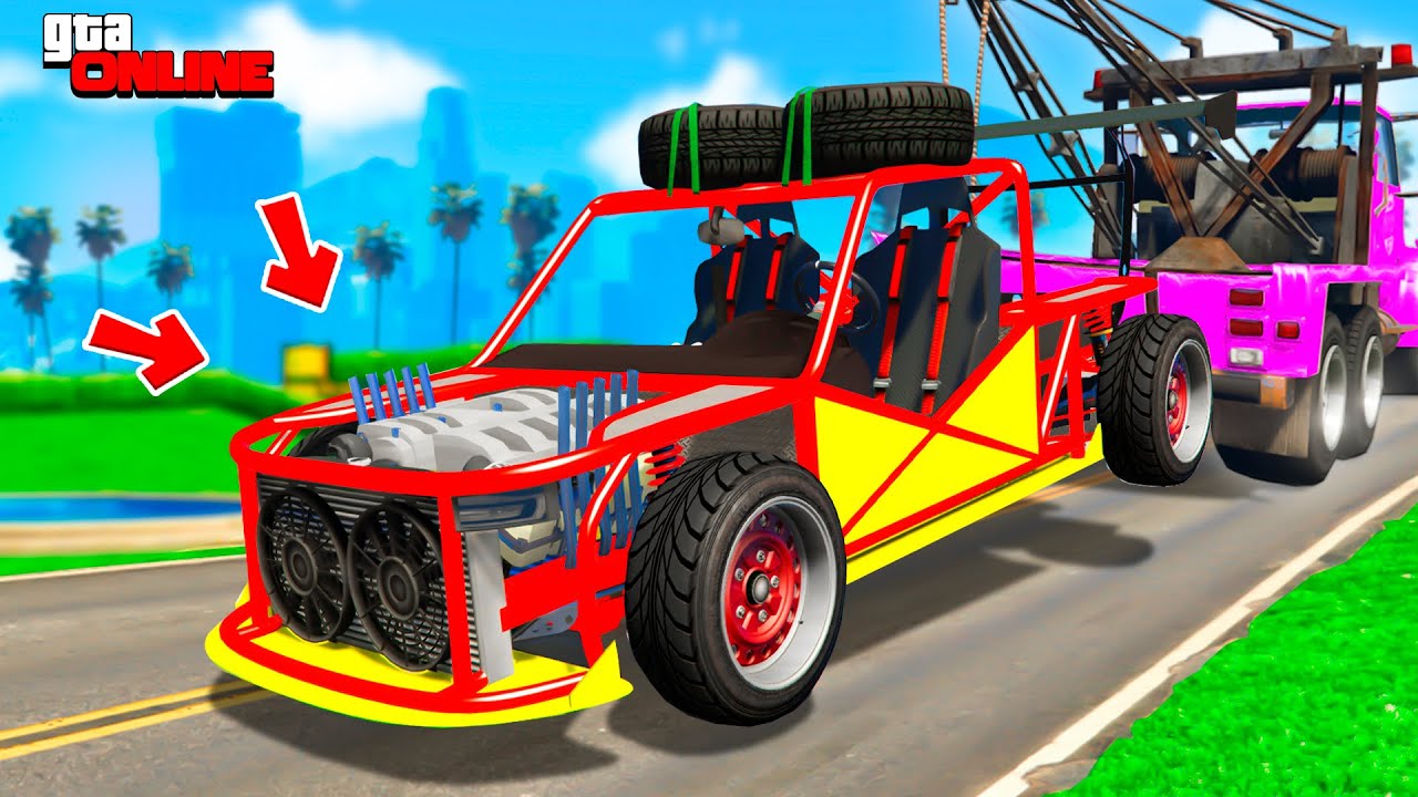 УГНАЛ ГОНОЧНУЮ ТУРБО БАГГИ ДЛЯ БЕЗДОРОЖЬЯ ПРЯМИКОМ С ДОРОГИ ! - БИТВА ...