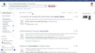 Celebrity Library - Selecting Search Terms Using Academic Search Complete and EbscoHost Wealth