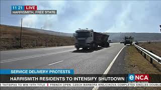 Service Delivery Protests Harrismith Residents Vow To Intensify Shutdown
