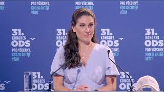 Nominační projev Evy Decroix před volbou místropředsedů ODS