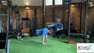 Study Active - Press Up Tutorial | Teach Perfect Form & Common Corrections