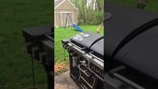 Pit Boss Memphis Ultimate 4-1 smokerAnswering questions and smoking chicken