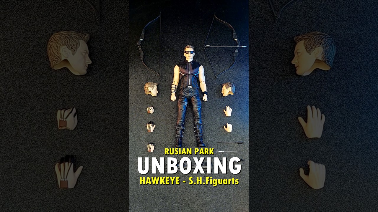 Unboxing del Hawkeye SH Figuarts en 2 minutos o menos #avengers #toys #juguetes #coleccionismo