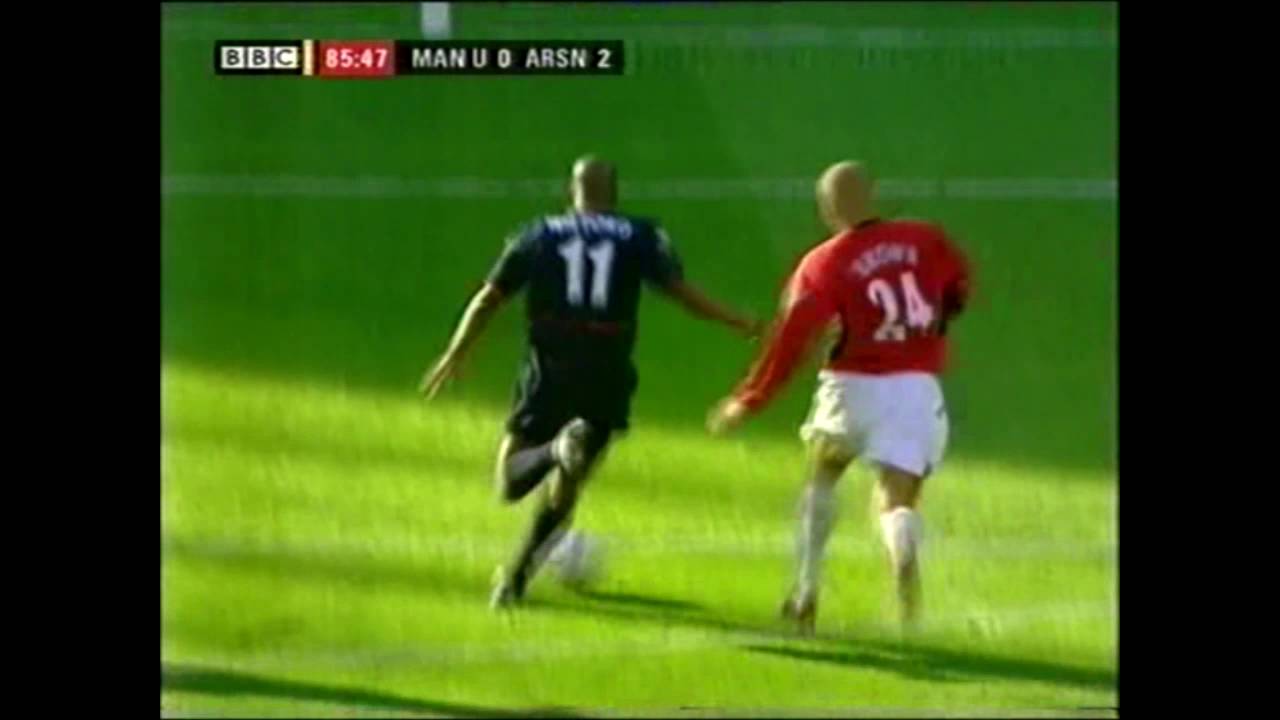 Thierry Henry vs Manchester United FA Cup 2002/03 (subbed on 75')