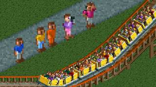 When do guests watch rides &amp; scenery in RollerCoaster Tycoon 2?