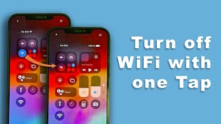How to Turn off WiFi with one Tap on iPhone screenshot 3