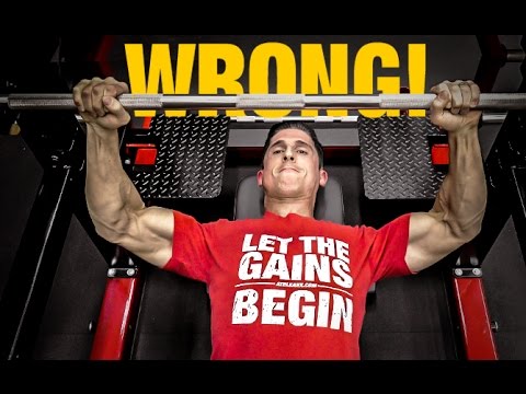 Video: How To Do The Bench Press