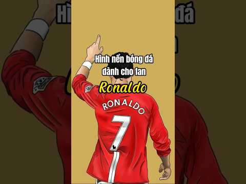 Hình nền bóng đá dành cho fan CR7 ❤⚽