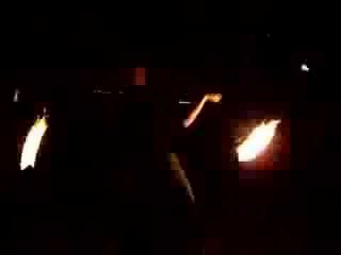 Ian Spinning Fire Poi