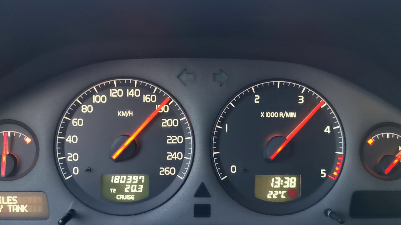 Volvo s60 2.4 d 5 przyspieszenie od 160 do 200 seria 164