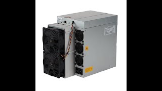 Antminer T21 с блоком питания 220 вольт (APW 121215-F) на водоблоках VNISH HYDRO  #shorts