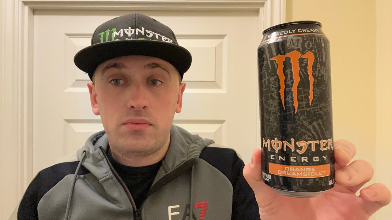 Обзор напитка • Monster: Апельсиновый леденец