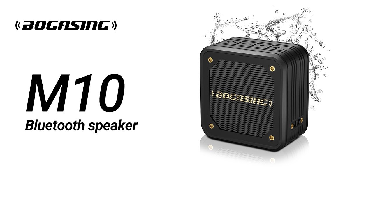 BOGASING Bluetooth speaker light 